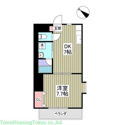 第2成城島田マンションの物件間取画像